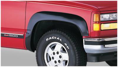 Bushwacker - Bushwacker OE Style Front Fender Flares-Black, GM C/K Truck; 40027-01