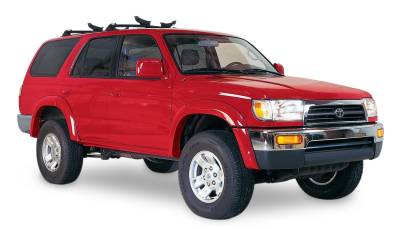 Bushwacker - Bushwacker Extend-a-Fender Front/Rear Fender Flares-Black, for 4Runner; 31913-11