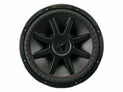 Kicker - Kicker 43CVR152 15" CompVR 2 Ohm DVC Subwoofer, EACH