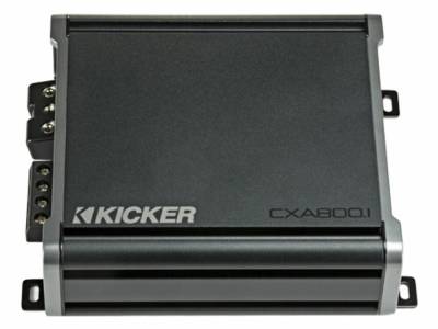 Kicker - Kicker 46CXA8001t CX Series CX800.1 1-Channel Class D Mono Amplifier
