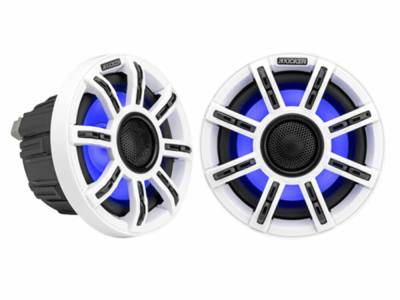 Kicker - Kicker 51MSC654 MSC654 Marine Series 6.5? LED Coaxial Speakers, Pair
