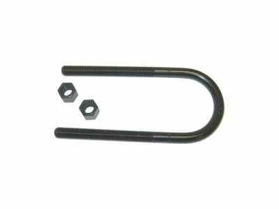 Zone Offroad - Zone Offroad UBT4057 9/16" x 3-5/16" x 8" Round U-bolt