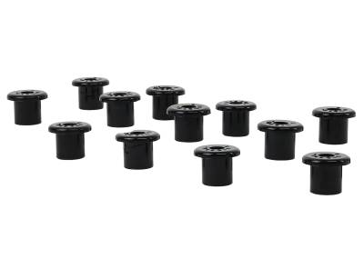 Whiteline - Whiteline W72315 Rear Spring - eye Front/Rear & shackle Bushing for Jeep