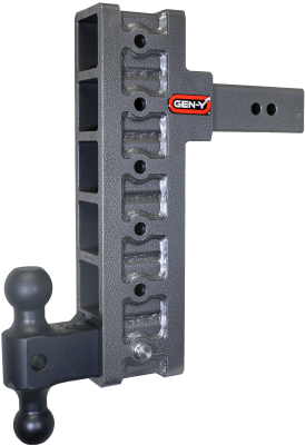 GEN-Y Hitch - GEN-Y Hitch 2.5" MEGA-DUTY Class V 12" Offset Drop Hitch Receiver, 21K; GH-916