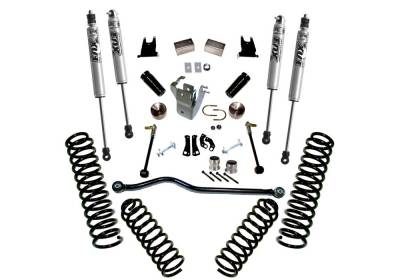Superlift - Superlift 4" Suspension Lift Kit-Fox Shocks , for 07-18 Jeep JK 4WD 2dr; K927F