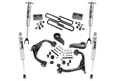 Superlift - Superlift 3" Suspension Lift Kit-Fox Shocks , Silverado/Sierra HD 4WD; K1010F