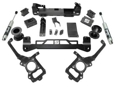 Superlift - Superlift 6" Suspension Lift Kit-Fox Shocks, 21-22 F-150 4WD; K130F