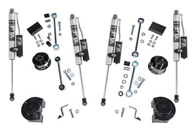 Superlift - Superlift 2.5" Suspension Lift Kit-Fox Shocks, for Wrangler JL; K187FX