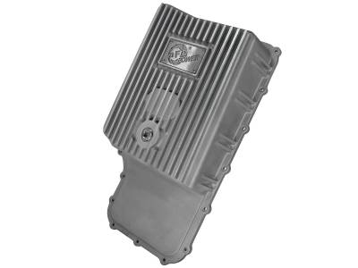 aFe Power - aFe Power Deep Capacity Aluminum Automatic Transmission Oil Pan-Silver; 46-70180