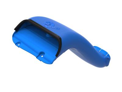 aFe Power - aFe Power Quantum Dynamic Cold Air Intake Scoop-Blue; 53-10008SL