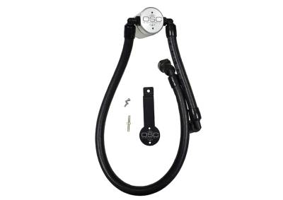 J&L Oil Separator Co - J&L Oil Separator 3.0 Passenger Side Mounted Oil Separator-Silver; 3041P-C