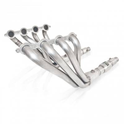 Stainless Works - Stainless Works SCA11HCATST SP Chevy Camaro 6.2L 2010-15 Headers catted leads