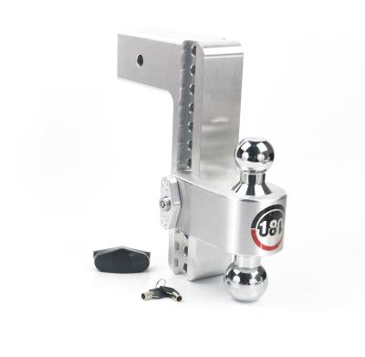 Weigh Safe - Weigh Safe 3" 180 Degree Class V 10" Drop Hitch Receiver, 21K; CTB10-3