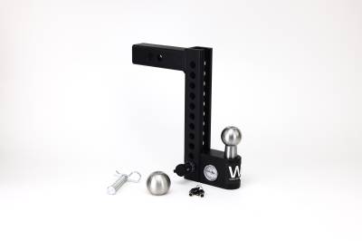 Weigh Safe - Weigh Safe 2" Aero Hitch Class IV 10" Drop Hitch Receiver, 12.5K; AWS10-2