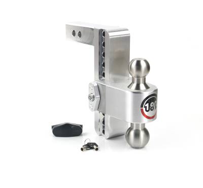 Weigh Safe - Weigh Safe 2" 180 Degree Class IV 8" Drop Hitch Receiver, 12.5K; LTB8-2