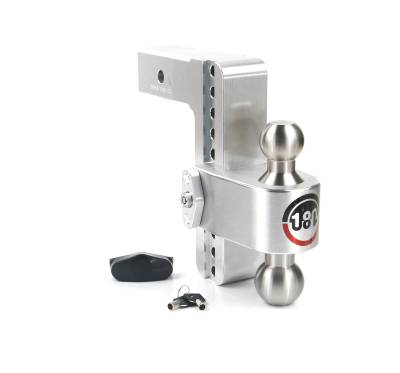 Weigh Safe - Weigh Safe 2.5" 180 Degree Class V 8" Drop Hitch Receiver, 18.5K; LTB8-2.5