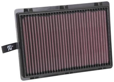 K&N - K&N Filters 33-5075 Drop-In Replacement Air Filter