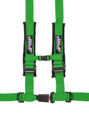 PRP - PRP 4-Point 2" Safety Belt Harness Buckle Latch, Green-EACH; SBAUTO2GN