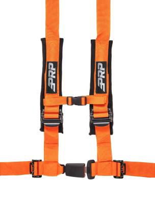 PRP - PRP 4-Point 2" Safety Belt Harness Buckle Latch, Orange-EACH; SBAUTO2O