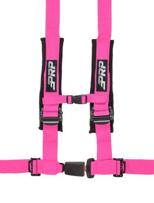 PRP - PRP 4-Point 2" Safety Belt Harness Buckle Latch, Pink-EACH; SBAUTO2P