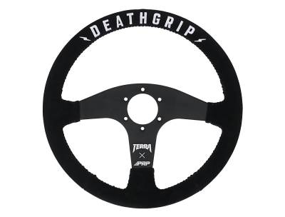 PRP - PRP 13" Comp-R Terra Crew Death Grip Steering Wheel-Black; TERRAG245
