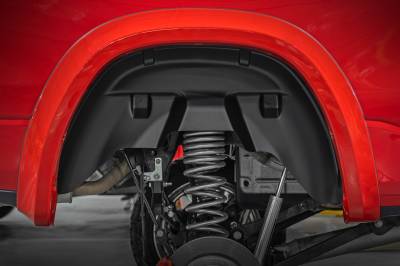 Rough Country Suspension Systems - Rough Country Rear Wheel Well Liners-Pair, for 19-24 Ram 1500; 4419A