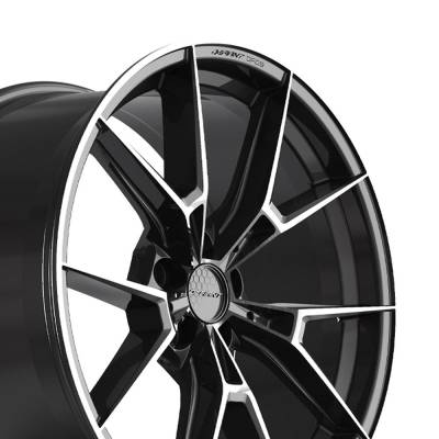 Defiant - Defiant Wheels DF09 20x9 5x120 40mm Black/Machined; DF09-20090-5120-40MBT