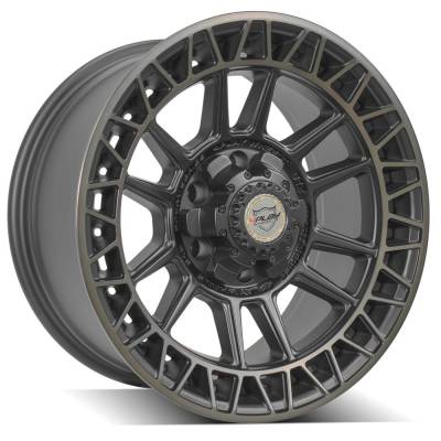 4PLAY - 4PLAY Wheels 4PS12 18x9 6x135/5.5 0mm Machined/Bronze; 4PS12-18090-6D55-0B1MBR