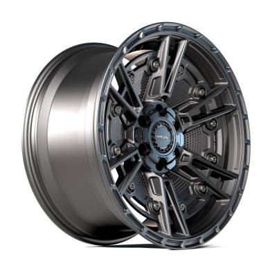 4PLAY - 4PLAY Wheels 4PS01 20x9 6x5.5/135 -6mm Matte Black; 4PS01-20090-6D55-6B1