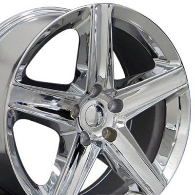 OE Wheels LLC - OE Wheels JP06 20x9 5x5.0 34.75mm Chrome; JP06-20090-5500-34C