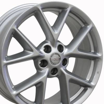 OE Wheels LLC - OE Wheels NS20 19x8 5x4.5 50mm Silver; NS20-19080-5450-50S