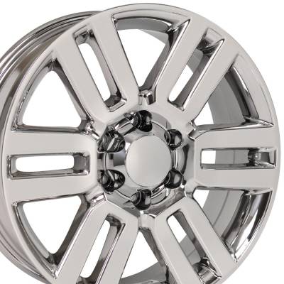 OE Wheels LLC - OE Wheels TY10 20x7 6x5.5 15mm Chrome; TY10-20070-6550-15C