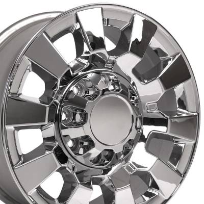 OE Wheels LLC - OE Wheels CV46B 20x8.5 8x180 44mm Chrome; CV46B-20085-8180-44C