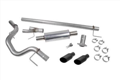 Roush Performance - Roush Performance 3" Cat-Back Exhaust System Kit, 21-24 F-150 5.0L; 422266-BLK