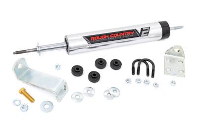 Rough Country Suspension Systems - Rough Country 8743570 V2 Steering Stabilizer For Land Cruiser FJ40 4WD (1961-198