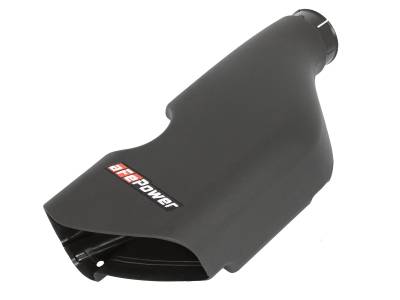 aFe Power - aFe Power Momentum HD Dynamic Cold Air Intake Scoop-Black; 54-76105-S