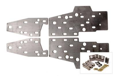 JKS - JKS Suspension Weld-On HD Chassis Frame Reinforcement Plates; JKSOGS962