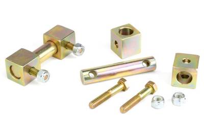 JKS - JKS Suspension Front Lower Shock Bar Pin Eliminator Kit; JKS9603