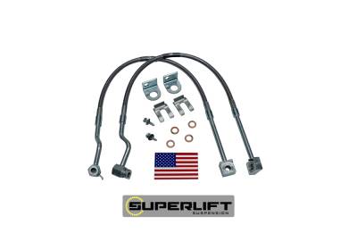 Superlift - Superlift Front Stainless Brake Lines 4"-6" Lifts-Pair, 87-90 Ranger 4WD; 91230