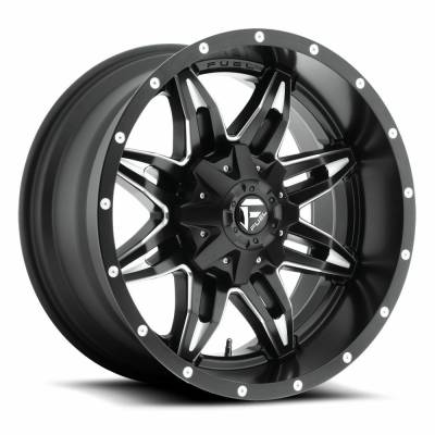 Fuel 1PC - Fuel Off Road D567 LETHAL 18x9 5x4.5/5.0 1mm Matte Black/Milled; D56718902650