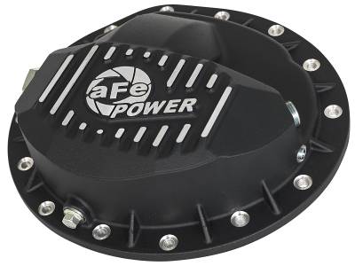 aFe Power - aFe Power Pro Series Aluminum Rear Differential Cover-Black; 46-70372