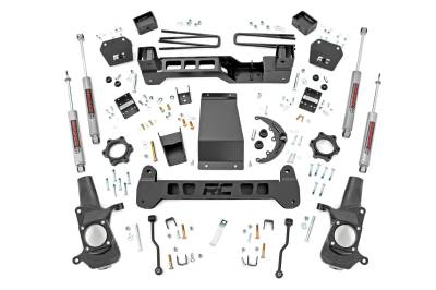 Rough Country Suspension Systems - Rough Country 6" Suspension Lift Kit, 99-05 Silverado/Sierra 2500 4WD; 25930A