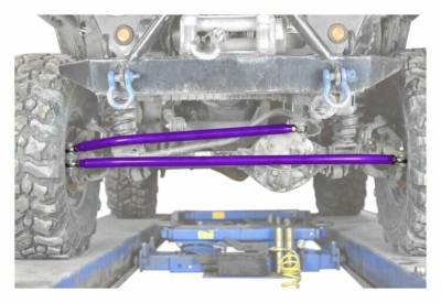 Steinjager - Steinjager Extended Crossover Steering Kit-Purple, for Wrangler TJ; J0053725