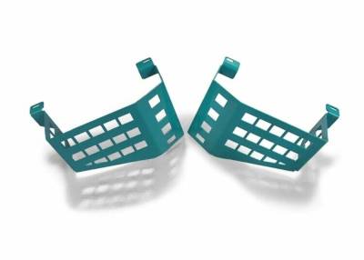 Steinjager - Steinjager Wheel Well Storage Baskets-Teal, for Wrangler JL 4dr; J0054141