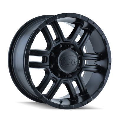 Ion Alloy - Ion Alloys 179 18x9 5x5.0 12mm Black Matte; 179-8973MB
