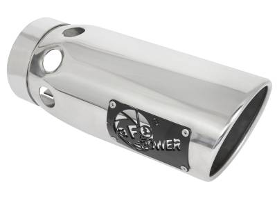 aFe Power - aFe Power 4" IN/5" OUT Bolt-On Polished Stainless Exhaust Tip; 49T40501-P121