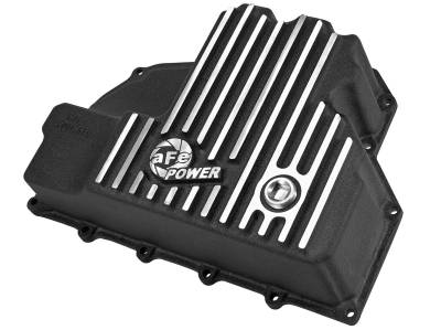 aFe Power - aFe Power Pro Series Deep Capacity Aluminum Engine Oil Pan-Black; 46-70282