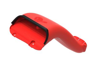 aFe Power - aFe Power Quantum Dynamic Cold Air Intake Scoop-Red; 53-10008SR