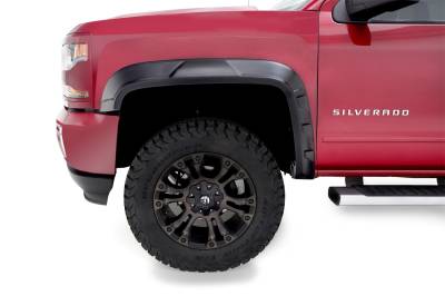 Bushwacker - Bushwacker Pocket Style Rear Fender Flares-Black, Ford Maverick; 20142-02