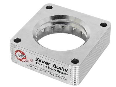 aFe Power - aFe Power Silver Bullet Aluminum Throttle Body Spacer; 46-36008